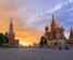 Red Square sunset