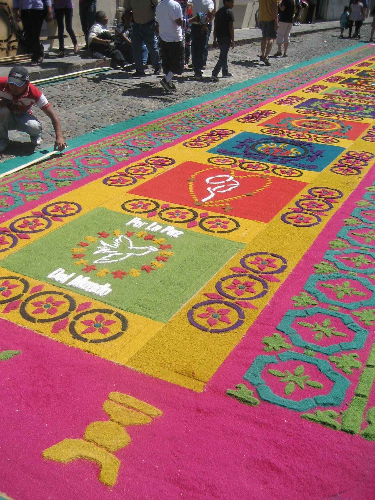 Semana santa alfombra