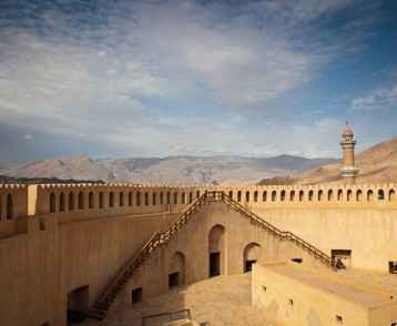Gorgeous view of the Nizwa fort in Oman