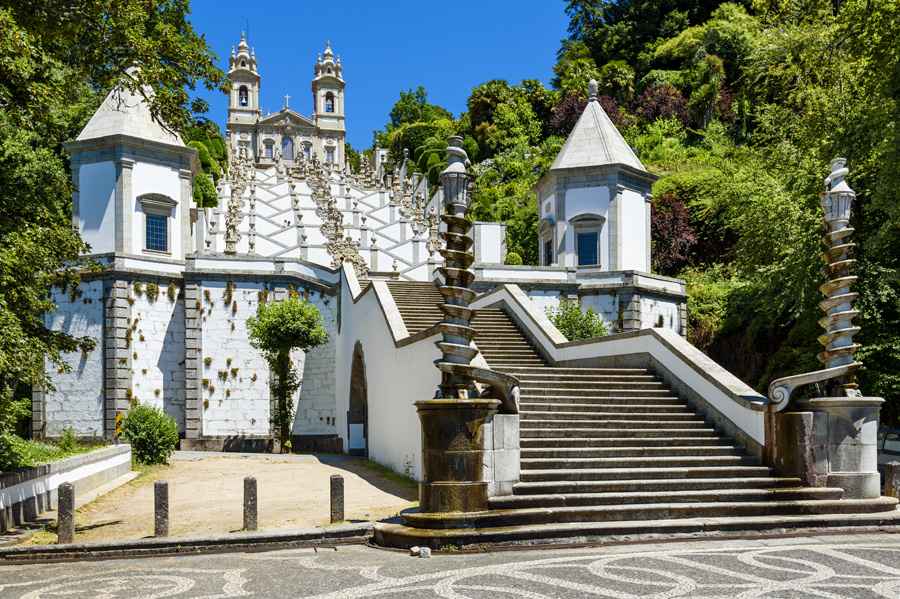 staircase of Bom Jesus,Portugal