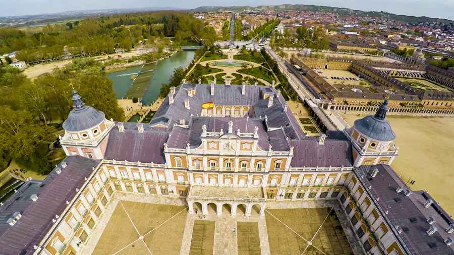 Palace Aranjuez, residence of King of Spain