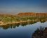 Still water and reflections in a gorge in the Kimberley, Western