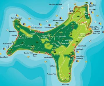 Christmas Island Map 2016