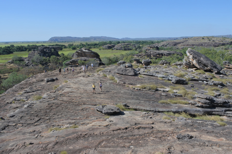 Ubirr rock art site in Kakadu National Park Northern Territory of Australia