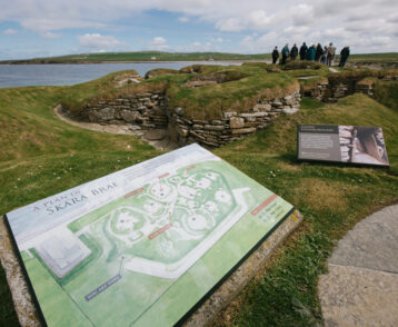 Skara Brae Kirwall, Orkneys