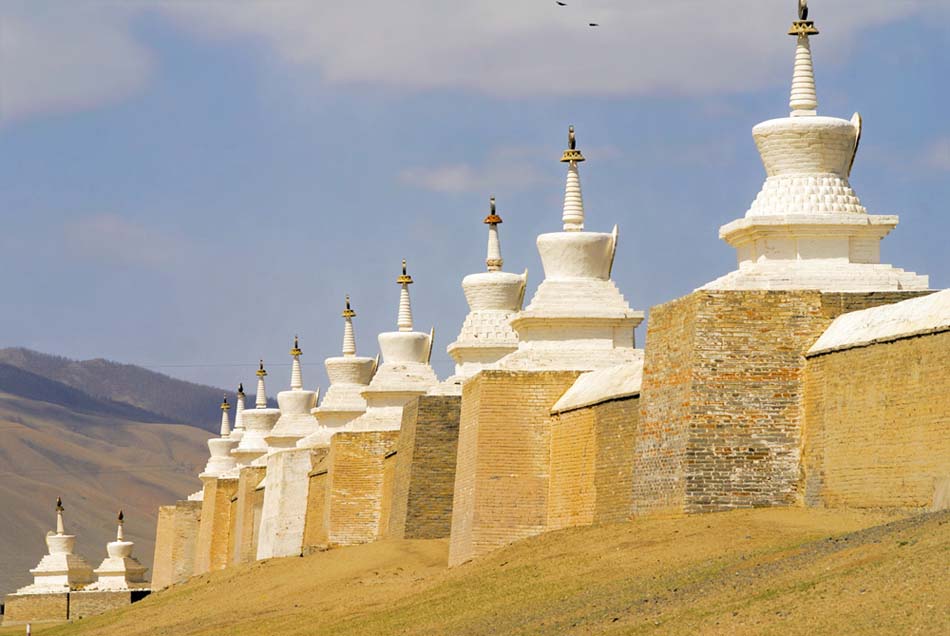 Defence wall at Erdene Zuu Monastery