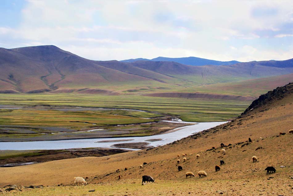 landscape Karakorum, Mongolia