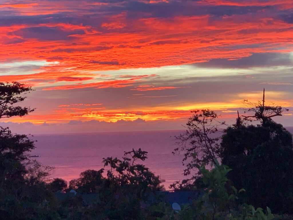 Christmas Island sunset